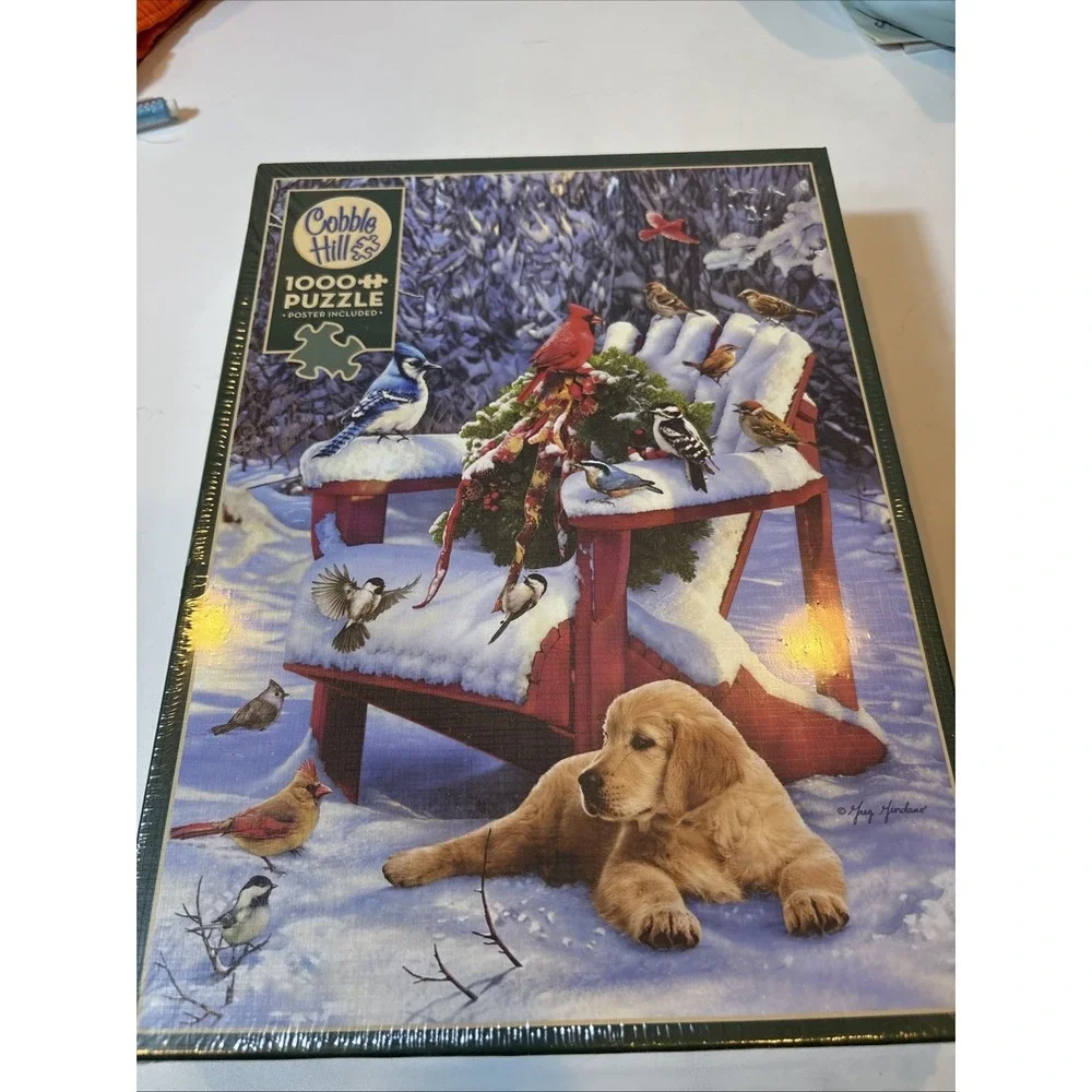 WARM WINTERS DAY (Cobble Hill) -- 1000 Piece Jigsaw Puzzle --‎ SEALED